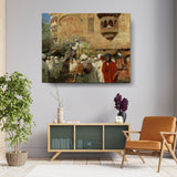 A Street In Jodhpur - Wall Canvas