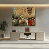 Picasoul - Artist - A Street In Jodhpur - Wall Canvas