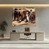 Picasoul - Artist - Outside The Indian Dye House - Acrylic Wall Photo