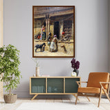 The Soldier Of The Rajah - Framed Canvas