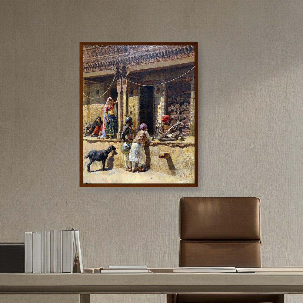 Picasoul - Artist - The Soldier Of The Rajah - Framed Canvas