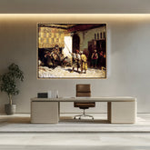 Picasoul - Artist - The Arab Gunsmith - FLOATING FRAME