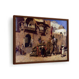 A Rajah Of Jodhpur - Framed Canvas