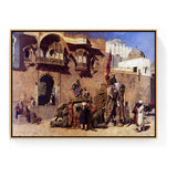 A Rajah Of Jodhpur - Floating Framed Canvas