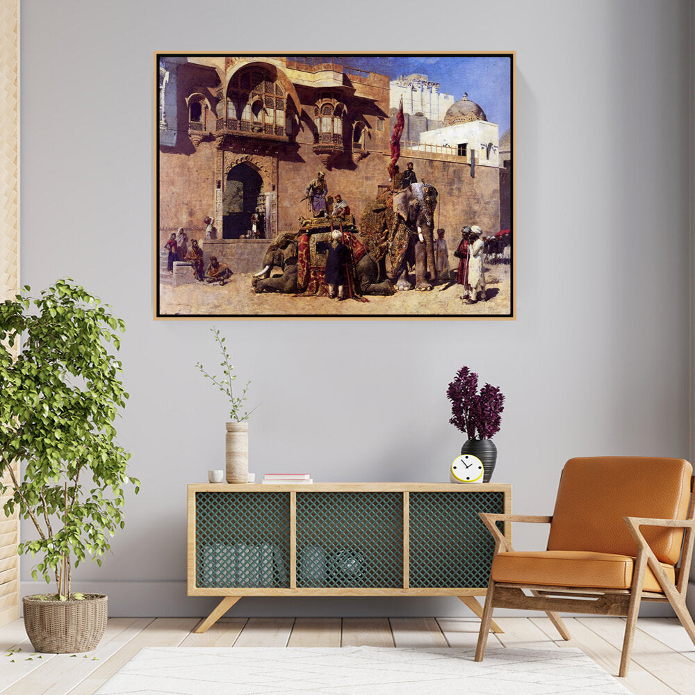 Picasoul - Artist - A Rajah Of Jodhpur - Floating Framed Canvas
