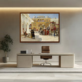 Picasoul - Artist - Arrival Of Prince Humbert - Framed Canvas