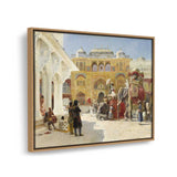 Arrival Of Prince Humbert - FLOATING FRAME