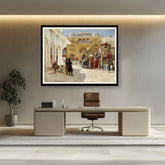 Picasoul - Artist - Arrival Of Prince Humbert - WALL MOUNT FRAME