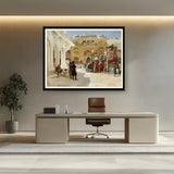 Picasoul - Artist - Arrival Of Prince Humbert - WALL MOUNT FRAME