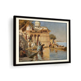 Along The Ghats Mathura - WALL MOUNT FRAME