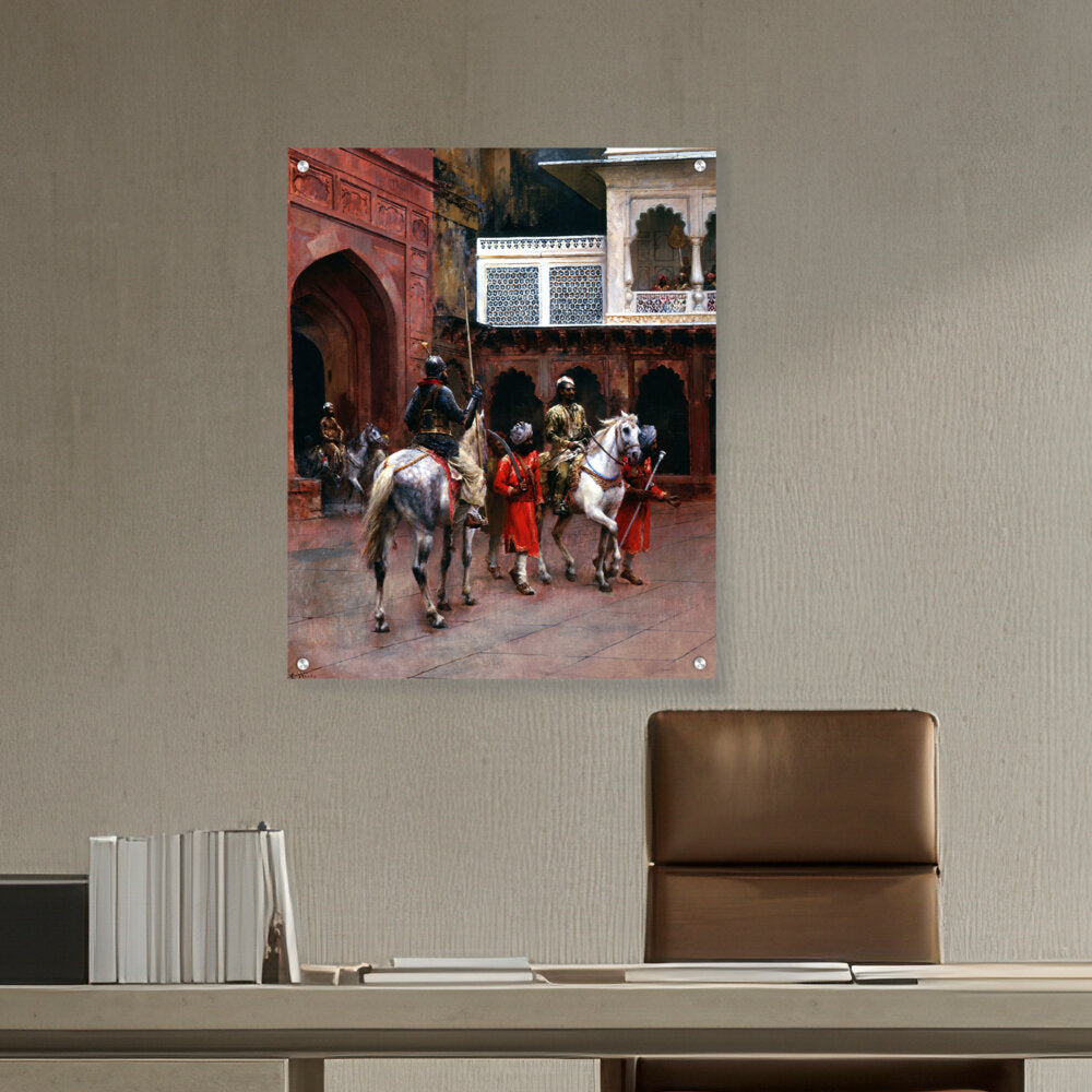 Picasoul - Artist - Palace Of Agra - Acrylic Wall Photo
