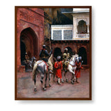 Palace Of Agra - Framed Canvas