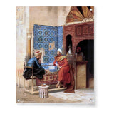 Playing Chess - Acrylic Wall Photo