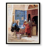 Playing Chess - WALL MOUNT FRAME