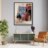 Playing Chess - WALL MOUNT FRAME