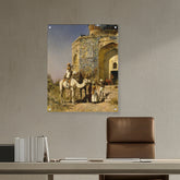 Picasoul - Artist - The Old Blue-Tiled Mosque - Acrylic Wall Photo