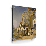 The Old Blue-Tiled Mosque - Acrylic Wall Photo