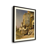 The Old Blue-Tiled Mosque - WALL MOUNT FRAME