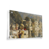 Lake At Oodeypore - Acrylic Wall Photo