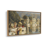 Lake At Oodeypore - FLOATING FRAME