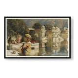 Lake At Oodeypore - WALL MOUNT FRAME