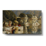 Lake At Oodeypore - Wall Canvas