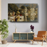 Lake At Oodeypore - Wall Canvas