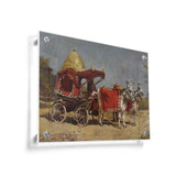 Native Gharry Bullock Cart - Acrylic Wall Photo