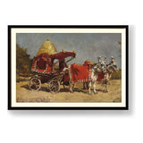 Native Gharry Bullock Cart - WALL MOUNT FRAME