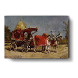 Native Gharry Bullock Cart - Wall Canvas