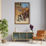 Lord Maharaj Gwalior - Framed Canvas