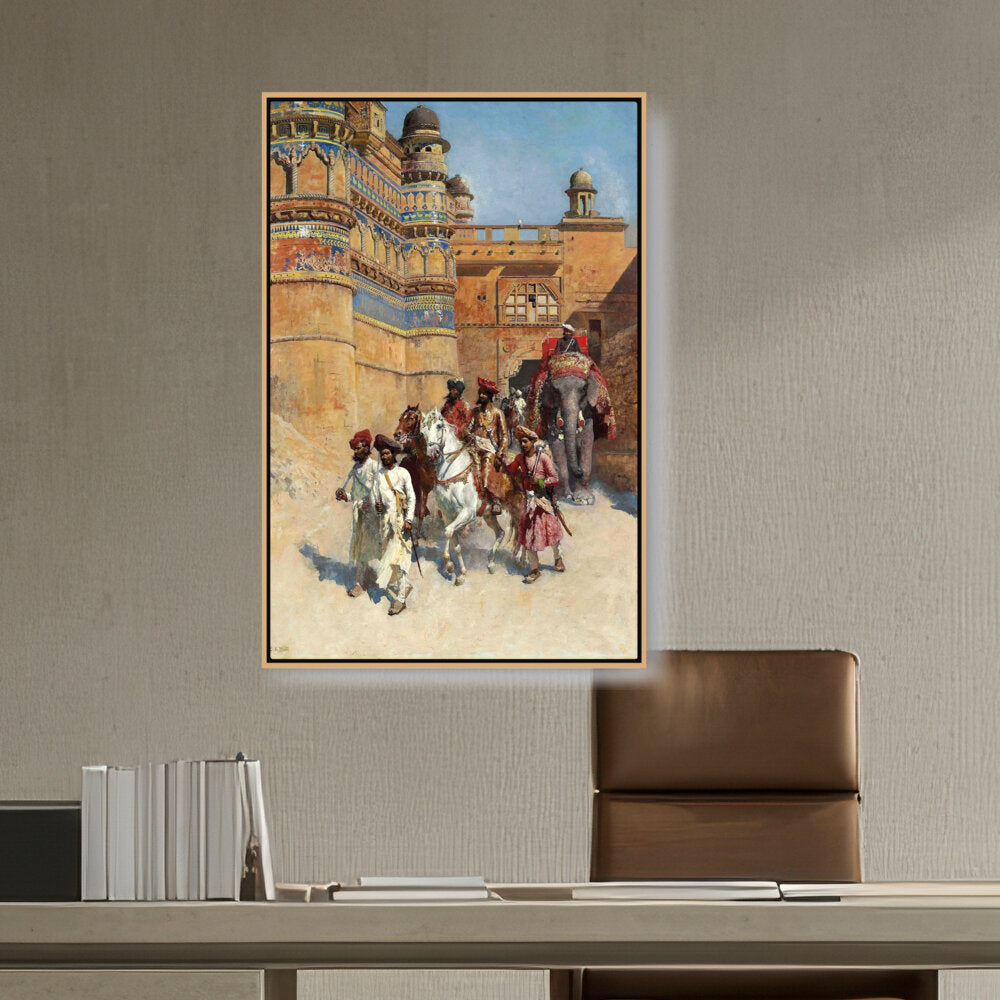 Picasoul - Artist - Lord Maharaj Gwalior - FLOATING FRAME