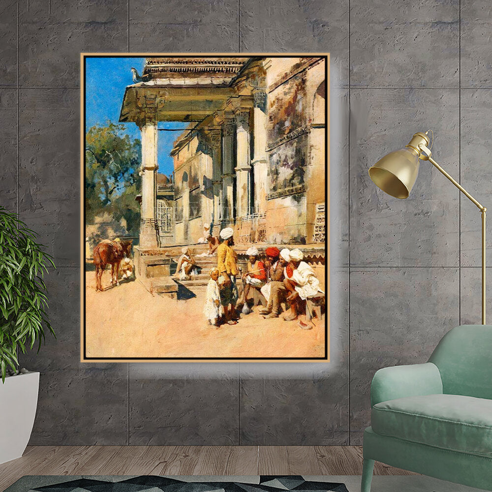Picasoul - Artist - Portico Of A Mosque - FLOATING FRAME