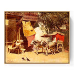 An Indian Gharry - FLOATING FRAME