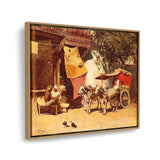 An Indian Gharry - FLOATING FRAME