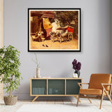 An Indian Gharry - WALL MOUNT FRAME