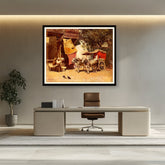 Picasoul - Artist - An Indian Gharry - WALL MOUNT FRAME