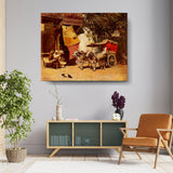 An Indian Gharry - Wall Canvas