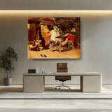 Picasoul - Artist - An Indian Gharry - Wall Canvas