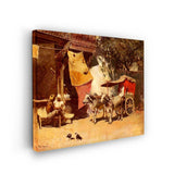 An Indian Gharry - Wall Canvas