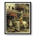 Street Scene In India - WALL MOUNT FRAME