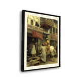 Street Scene In India - WALL MOUNT FRAME