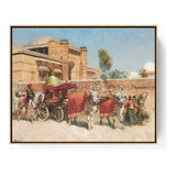 A Wedding Procession - FLOATING FRAME