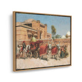 A Wedding Procession - FLOATING FRAME