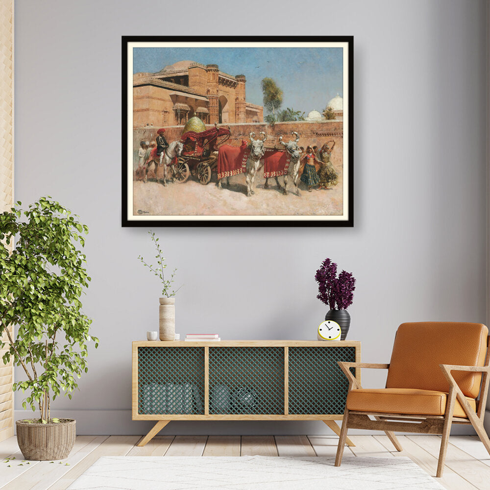 Picasoul - Artist - A Wedding Procession - WALL MOUNT FRAME