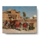 A Wedding Procession - Wall Canvas