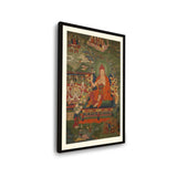 Lama Engaged In Ritual - WALL MOUNT FRAME
