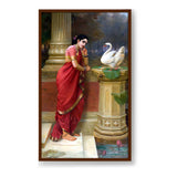 Hamsa Damayanti - Framed Canvas