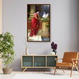 Hamsa Damayanti - Framed Canvas