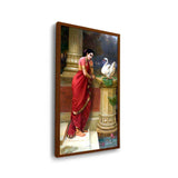 Hamsa Damayanti - Framed Canvas